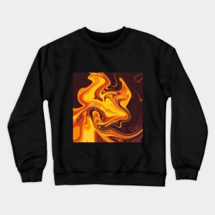 fire abstract Crewneck Sweatshirt